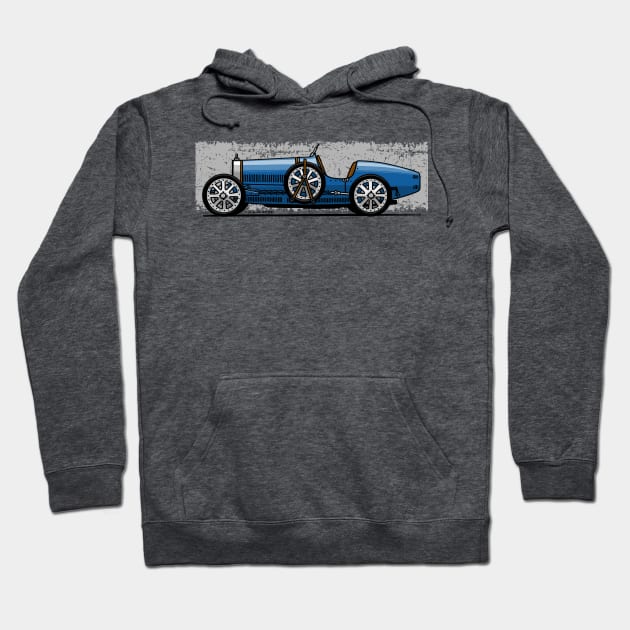 The beautifull classic racing car Hoodie by jaagdesign